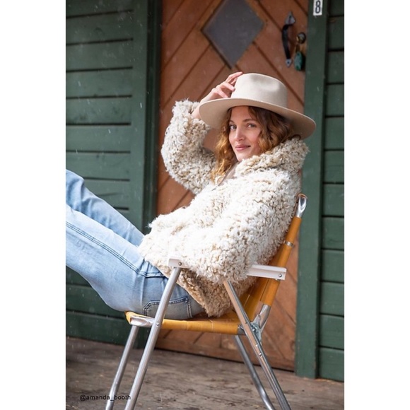 Anthropologie Brenna Faux Fur Jacket - Picture 4 of 11